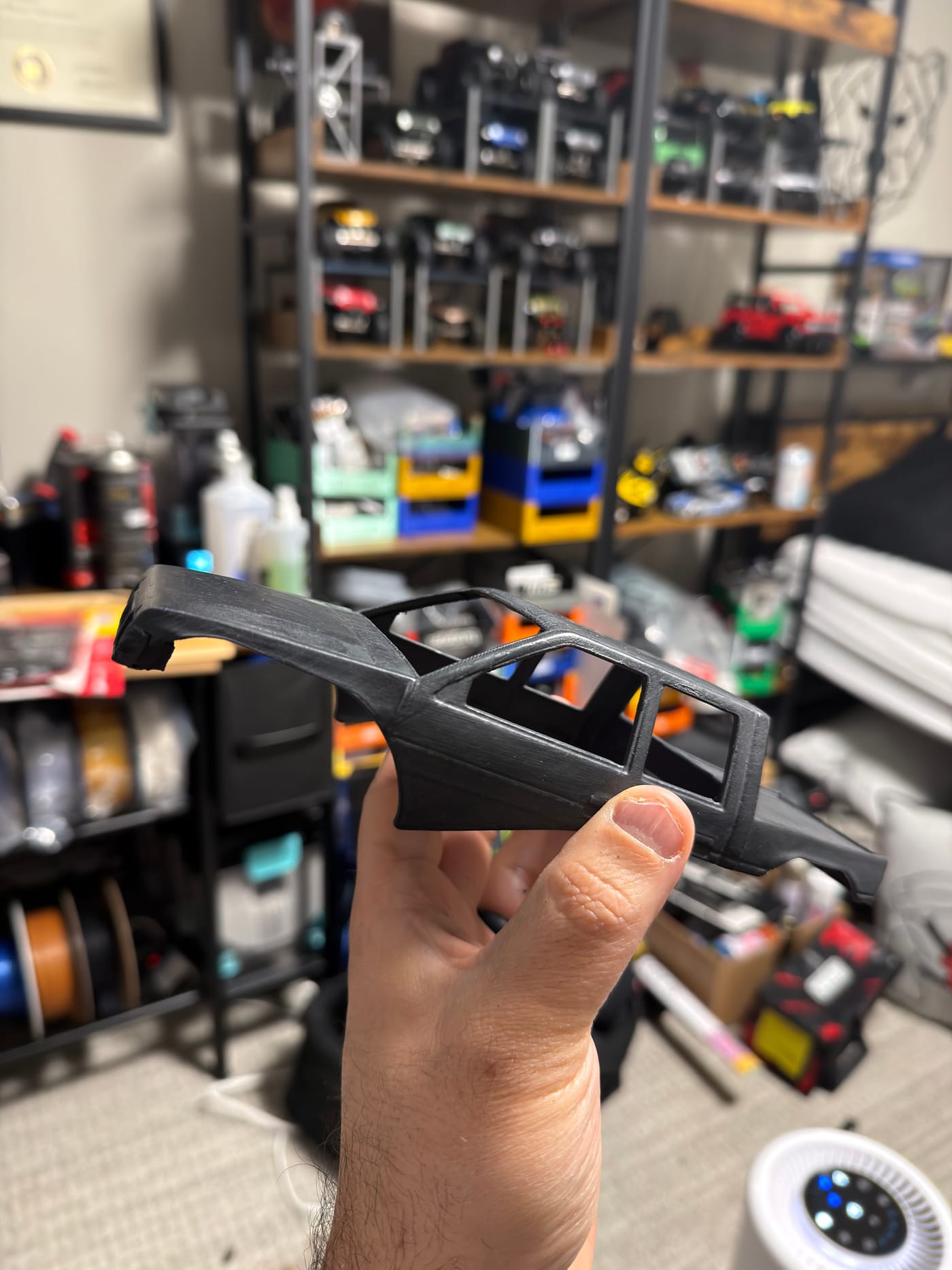 A 3D-printed SCX24 body