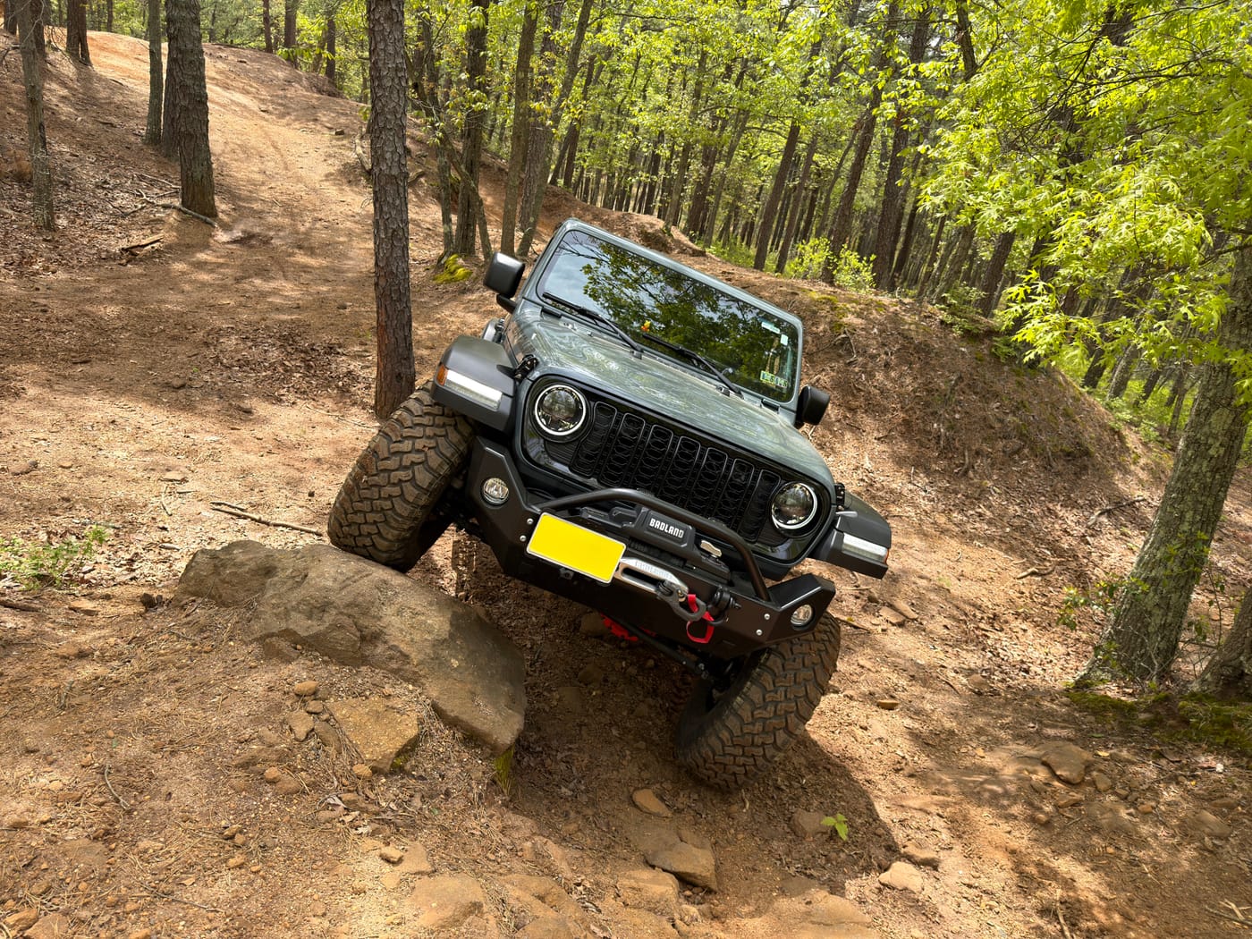Raz and his son off-roading in real life